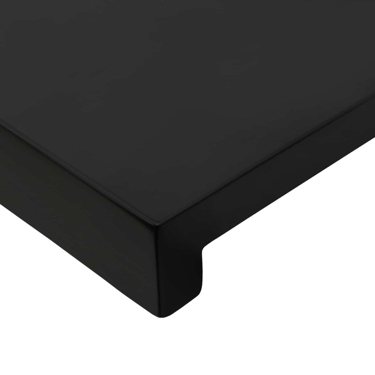 vidaXL Stair Treads 8 pcs 90 x 25 x 2 cm Black Solid Beech Wood 6