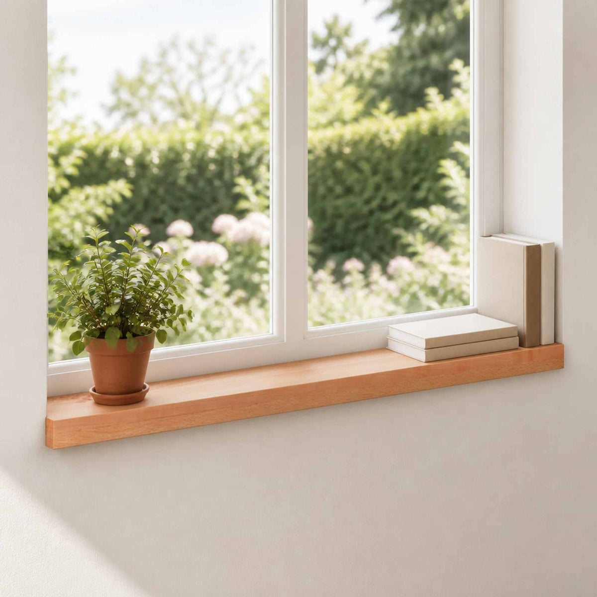 Window Sills 2 pcs Solid Beech Wood Depth 15 cm Varnish 70 cm