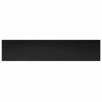 Window Sills 2 pcs Solid Beech Wood Depth 15 cm Black 70 cm