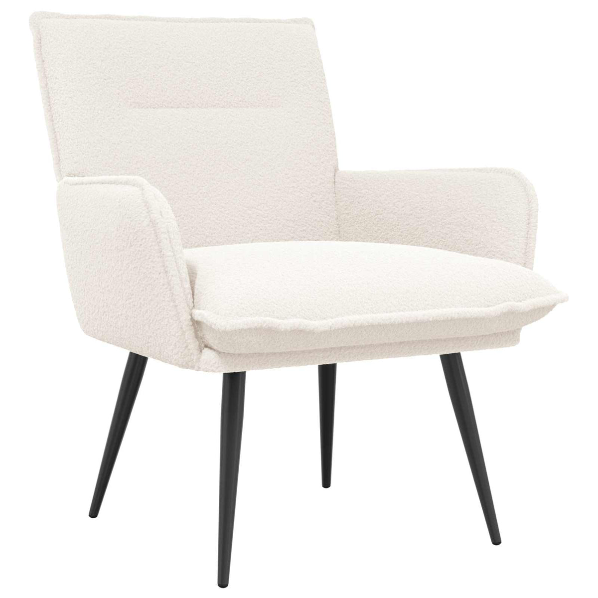 Armchair Bouclé Cream