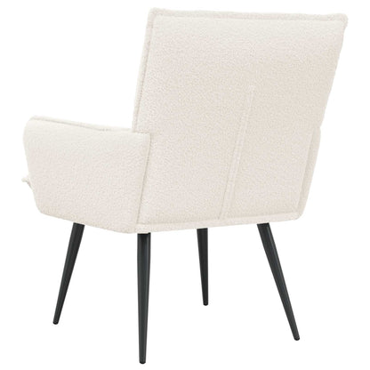 Armchair Bouclé Cream