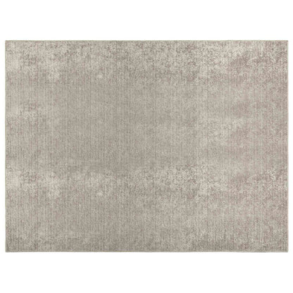 vidaXL Rug Beige 300 x 400 cm 100% Polyester 3 mm Washable 2