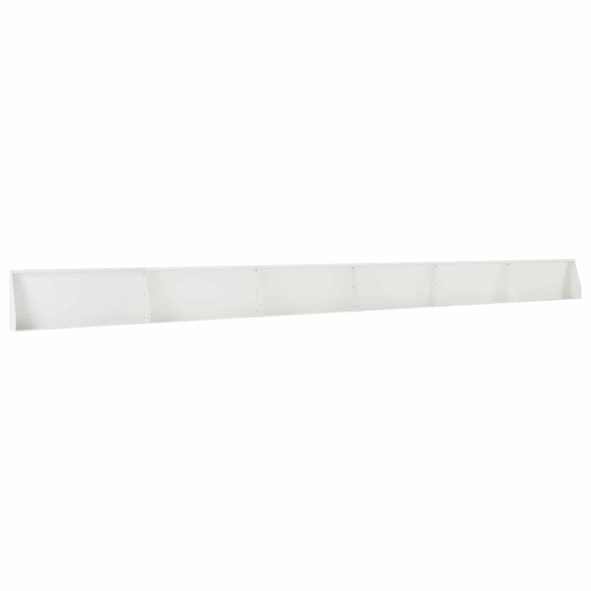 vidaXL Retaining Wall 6 pcs 100 x 12 x 40 cm Steel White 3