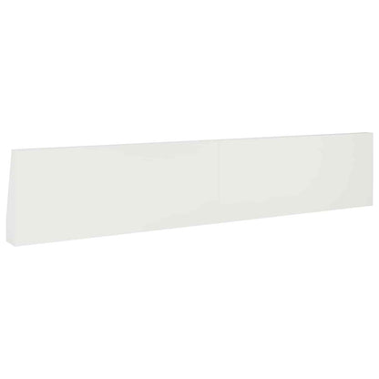 vidaXL Retaining Wall 6 pcs 100 x 12 x 40 cm Steel White 6