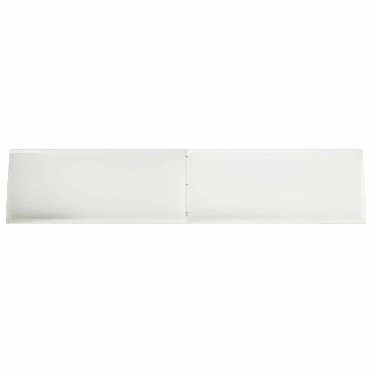 vidaXL Retaining Wall 6 pcs 100 x 12 x 40 cm Steel White 4
