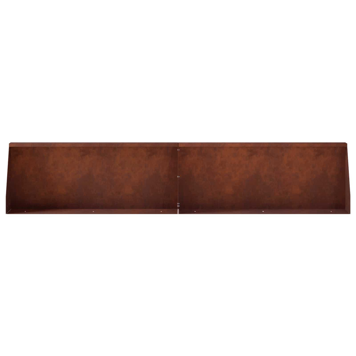 vidaXL Retaining Wall 6 pcs 100 x 12 x 40 cm Weathering Steel Rusty 5