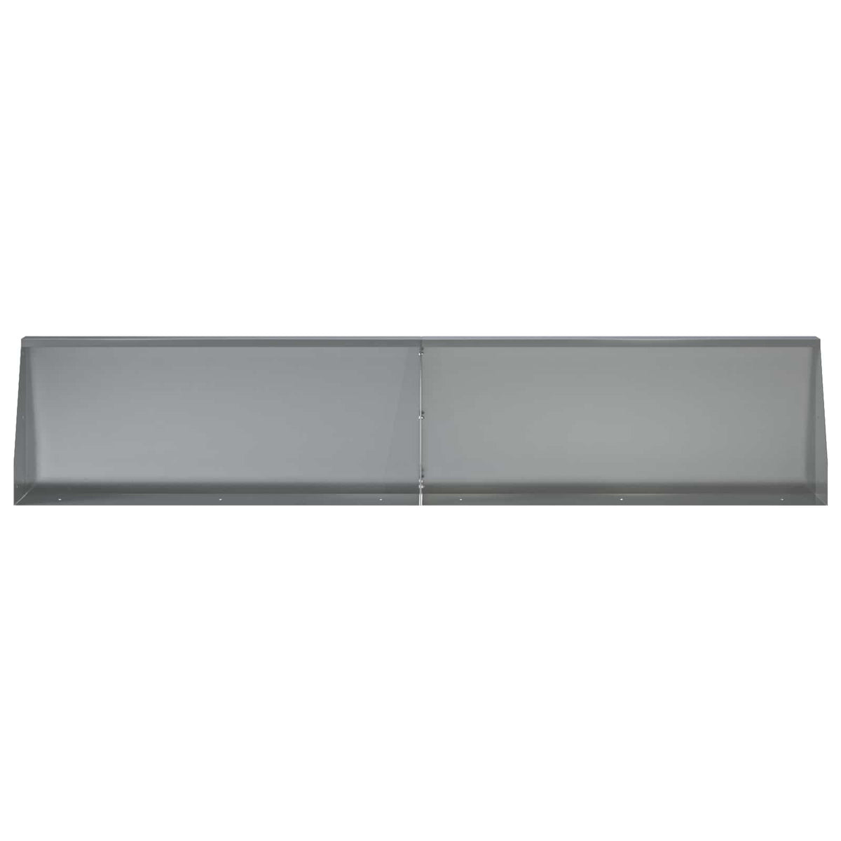 vidaXL Retaining Wall 6 pcs 100 x 12 x 50 cm Galvanised Steel Silver 4