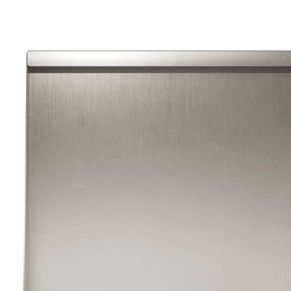 vidaXL Retaining Wall 6 pcs 40 x 12 x 30 cm Stainless Steel Silver 6