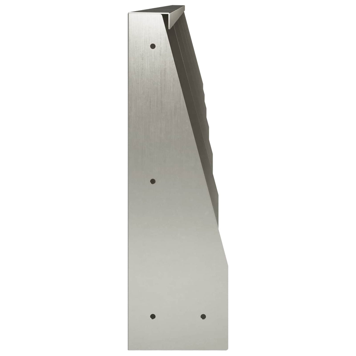 vidaXL Retaining Wall 6 pcs 40 x 12 x 40 cm Stainless Steel Silver 5