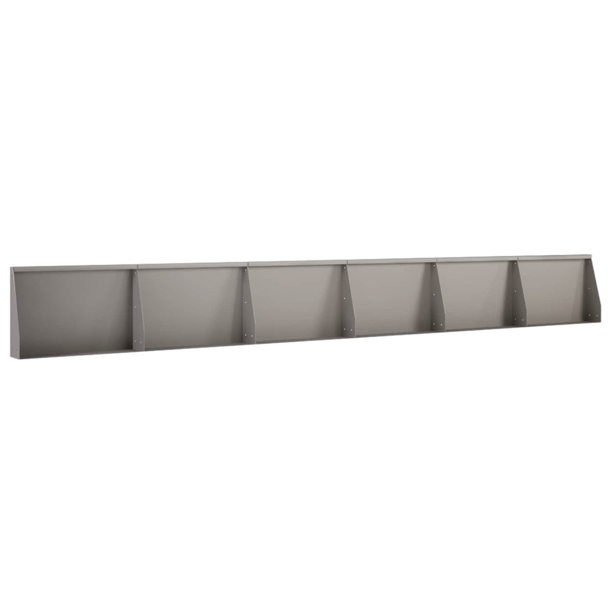 Retaining Wall 60 x 12 x 40 cm Steel 6 pcs Weathering steel