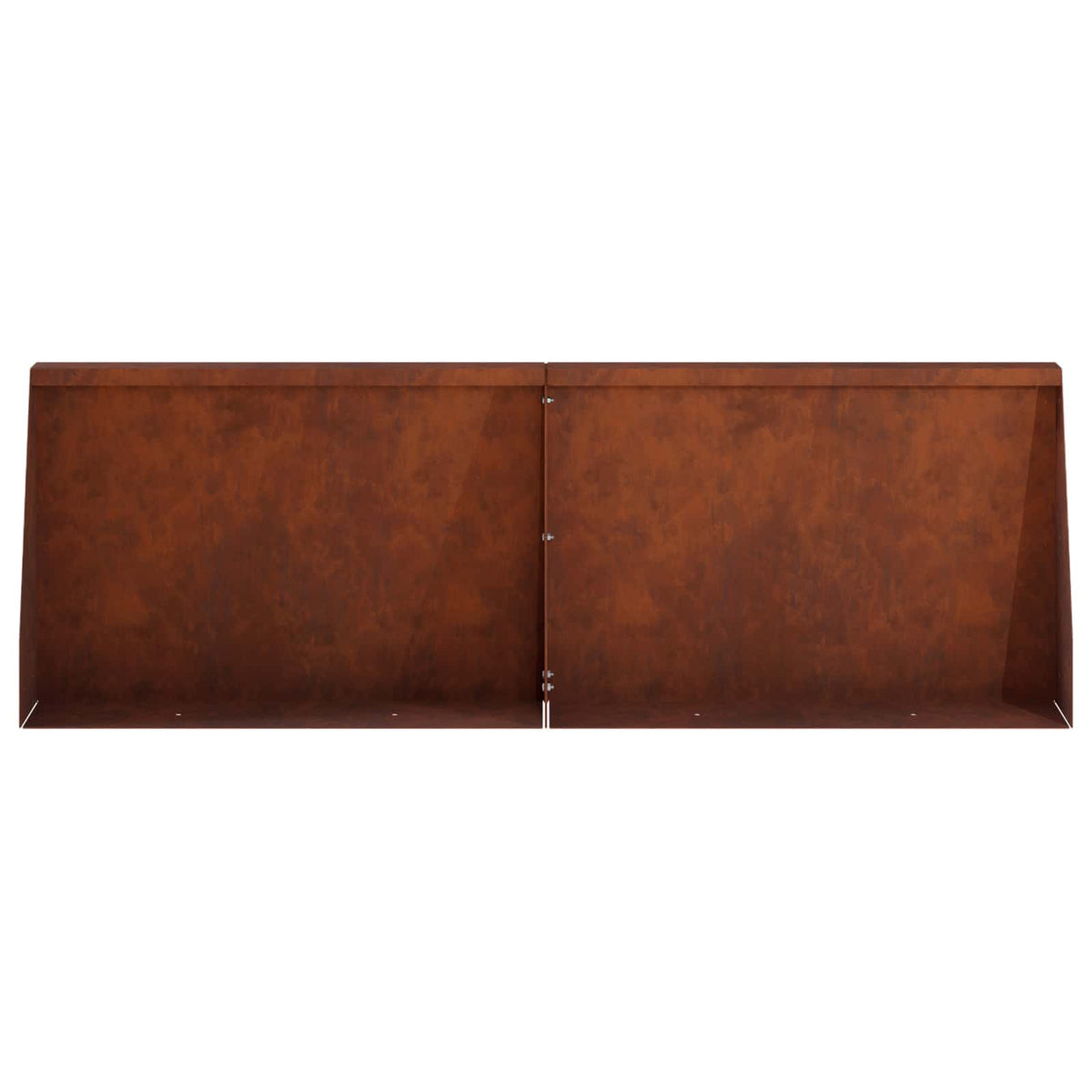 vidaXL Retaining Wall 6 pcs 60 x 12 x 40 cm Weathering Steel Rusty 5