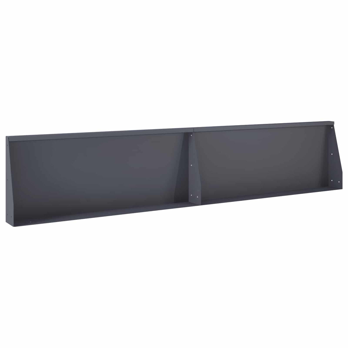 vidaXL Retaining Wall 6 pcs 200 x 100 x 30 cm Steel Anthracite 3