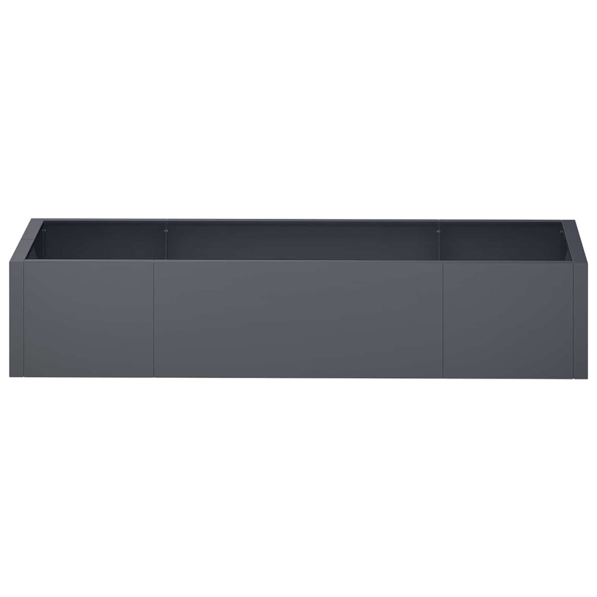 vidaXL Retaining Wall 6 pcs 200 x 100 x 30 cm Steel Anthracite 4