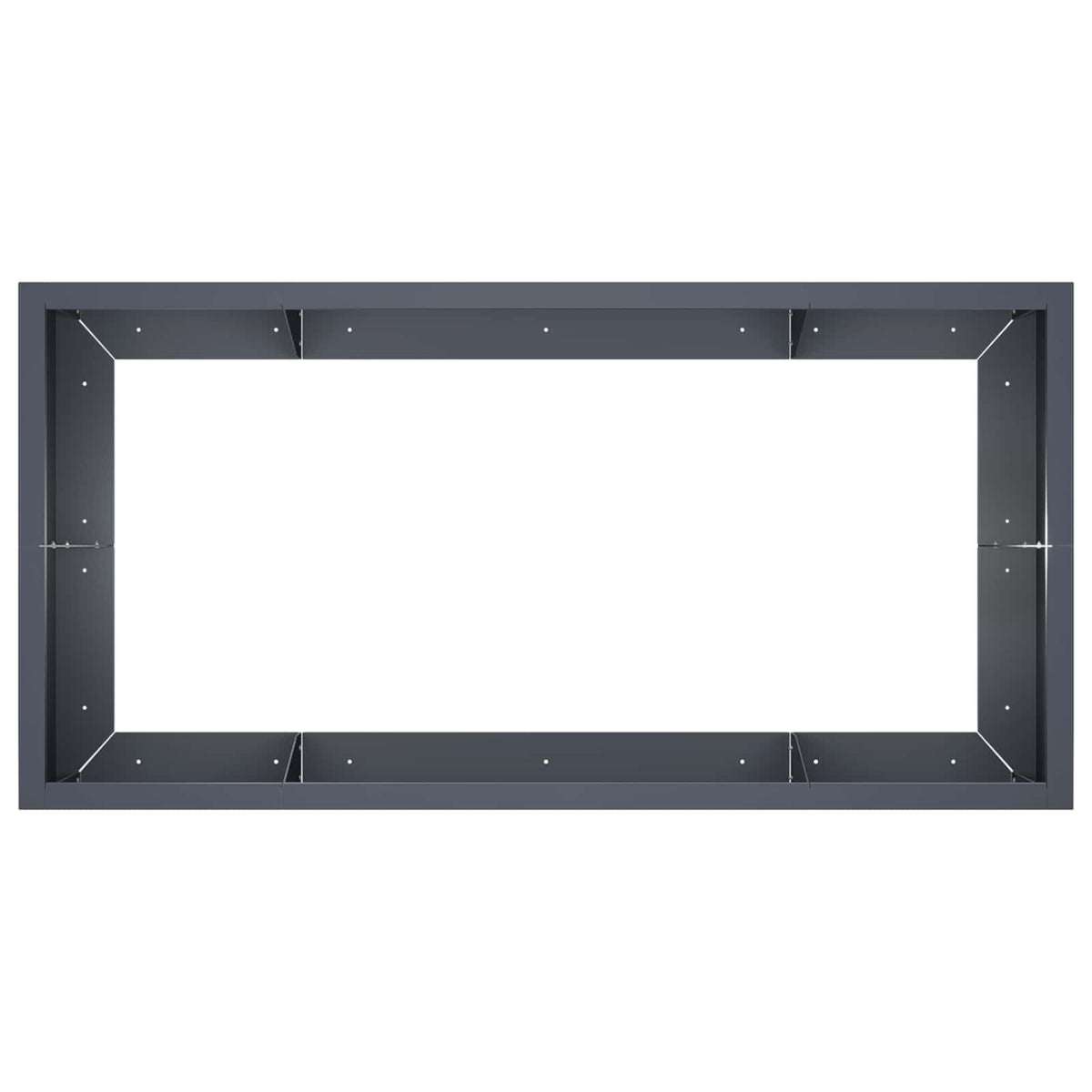 vidaXL Retaining Wall 6 pcs 200 x 100 x 30 cm Steel Anthracite 6
