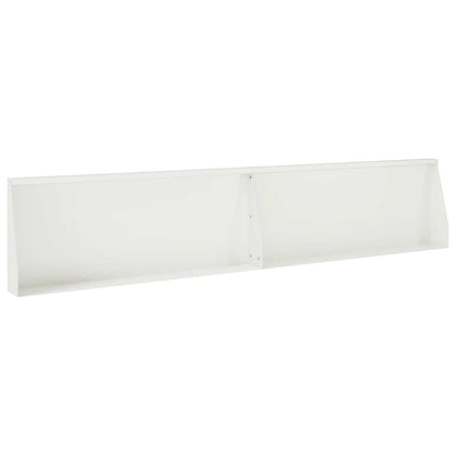vidaXL Retaining Wall 6 pcs 200 x 100 x 40 cm Steel White 5