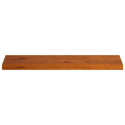 Stair Tread Solid Oak Wood Depth 25 cm 2 pcs Brown 90 cm