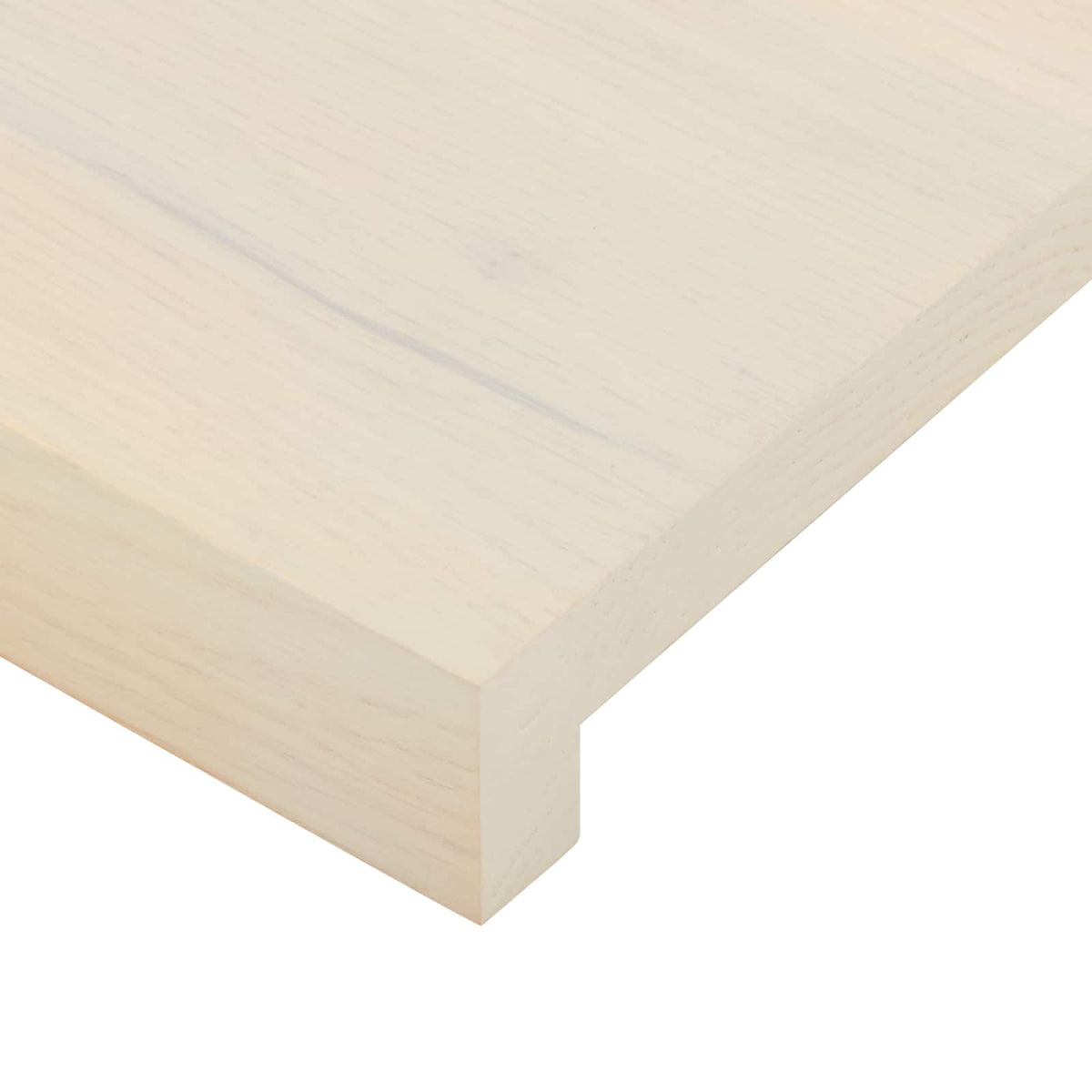 vidaXL Stair Tread 8 pcs 80 x 30 x 2 cm White Solid Oak Wood 6