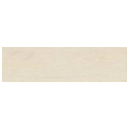 vidaXL Stair Tread 8 pcs 100 x 30 x 2 cm White Solid Oak Wood 5