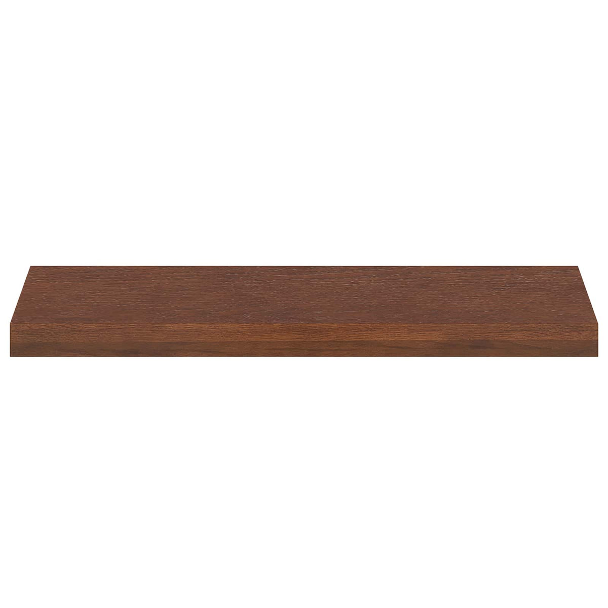 vidaXL Stair Tread 12 pcs 70 x 25 x 2 cm Dark Brown Solid Oak Wood 3