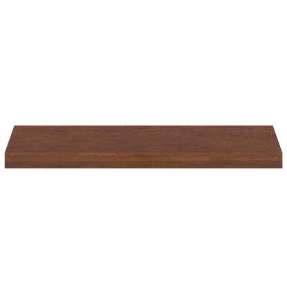vidaXL Stair Tread 12 pcs 70 x 25 x 2 cm Dark Brown Solid Oak Wood 3