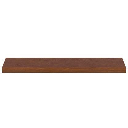 vidaXL Stair Tread 12 pcs 90 x 25 x 2 cm Dark Brown Solid Oak Wood 3