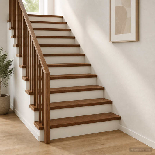 Stair Tread Solid Oak Wood Depth 30 cm 20 pcs Dark Brown 70 cm