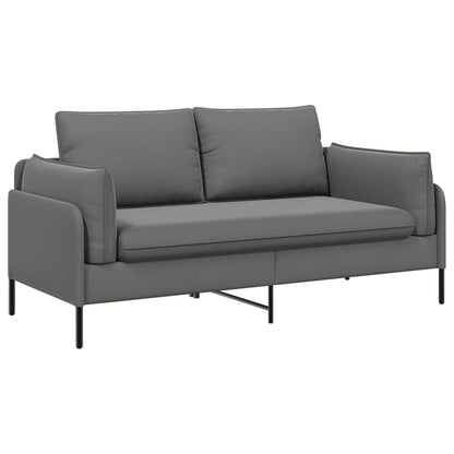 vidaXL 2-Seater Sofa 2-Seater Dark Grey 188 x 81 x 89 cm Velvet 2