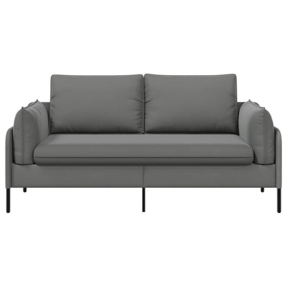 vidaXL 2-Seater Sofa 2-Seater Dark Grey 188 x 81 x 89 cm Velvet 3