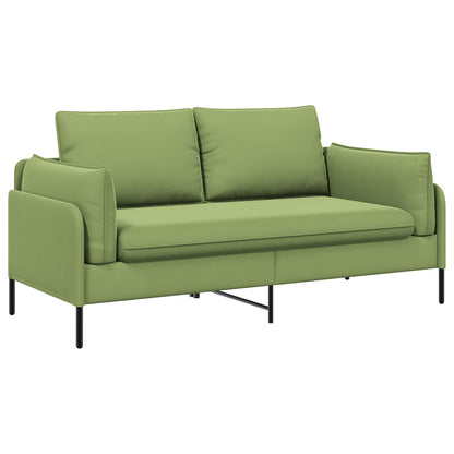 vidaXL 2-Seater Sofa 2-Seater Light Green 188 x 81 x 89 cm Velvet 2