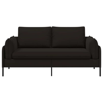 vidaXL 2-Seater Sofa 2-Seater Black 188 x 81 x 89 cm Velvet 3