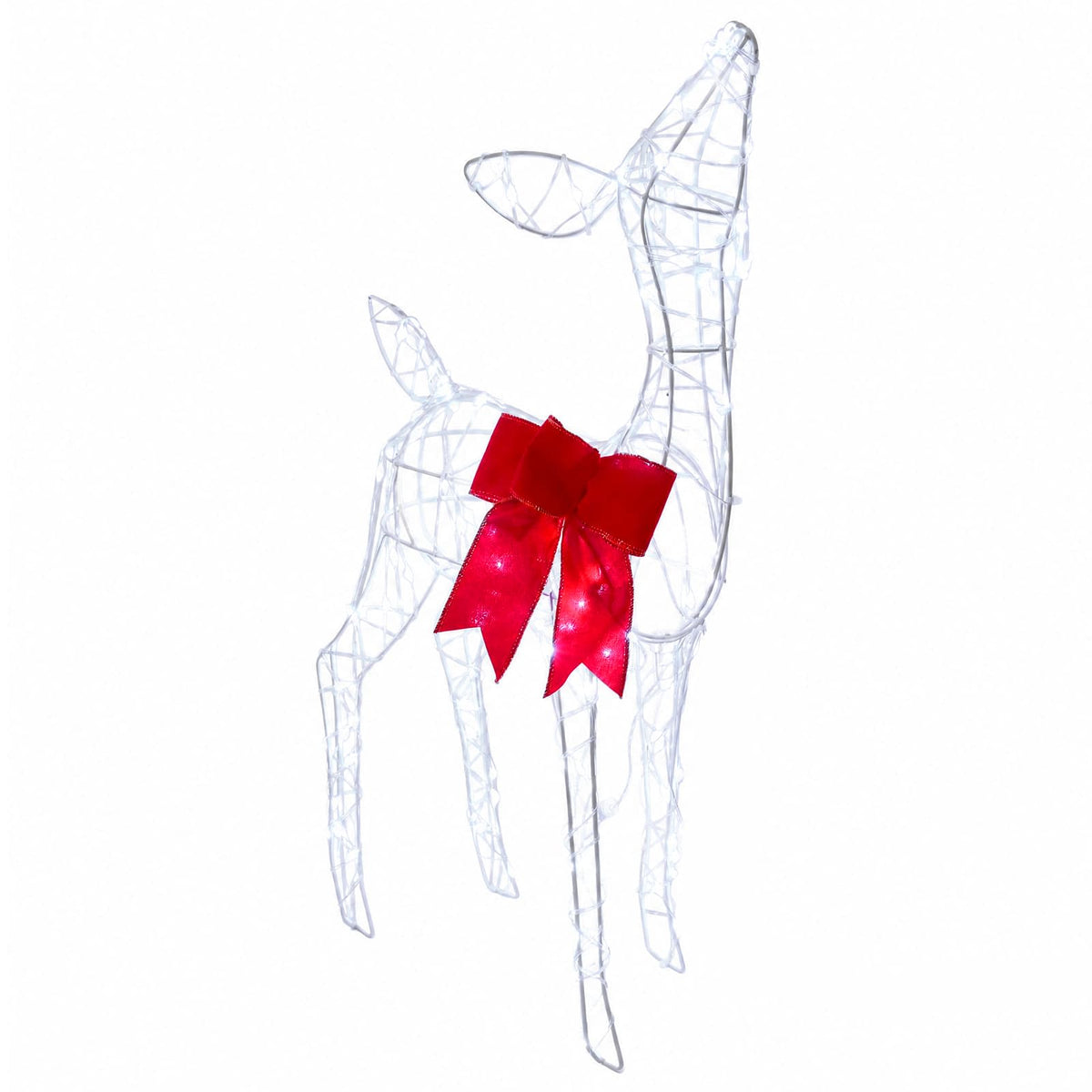 vidaXL Christmas LED Reindeer Family 700 LEDs Cold White 5