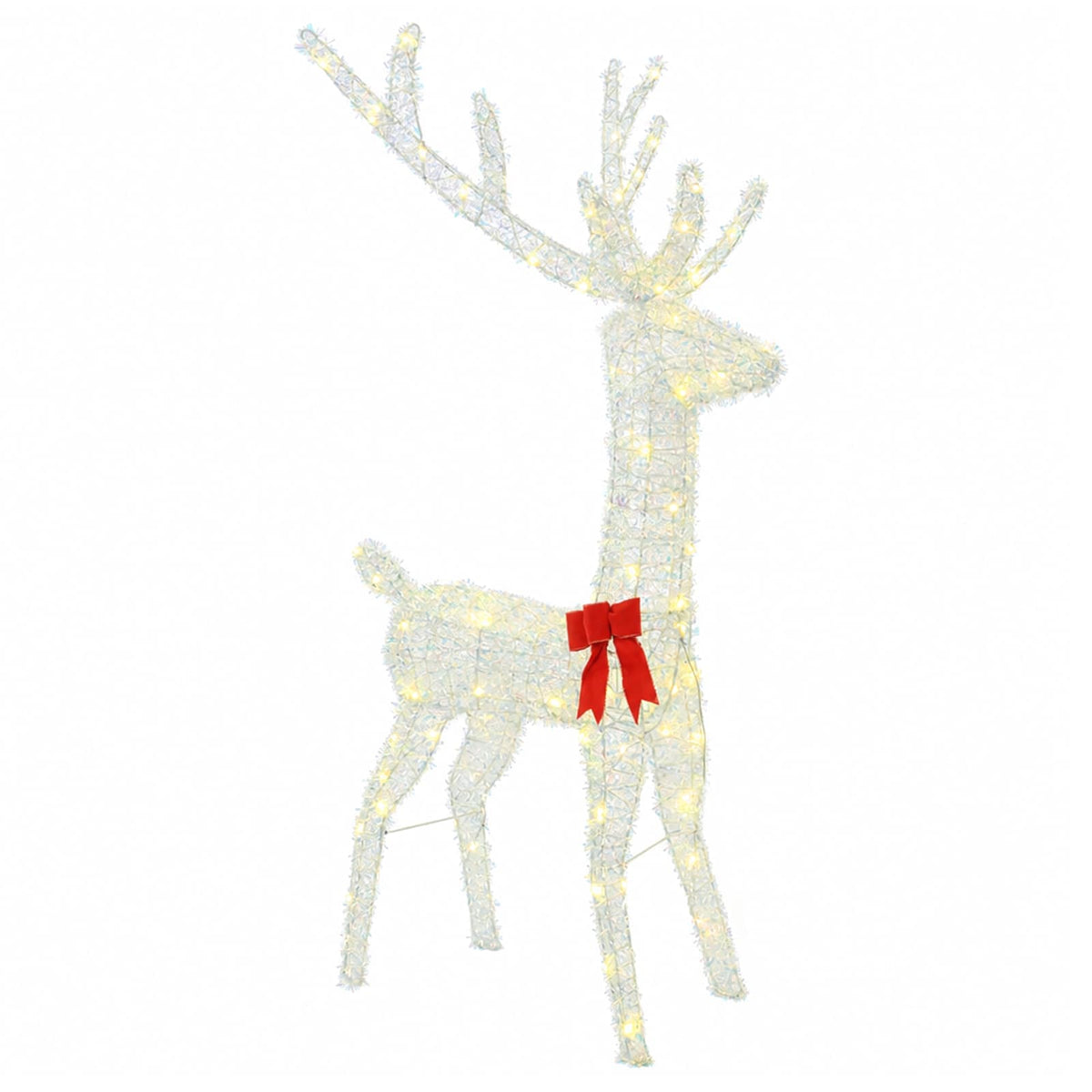 vidaXL Christmas LED Reindeer Family 300 LEDs Warm White 4