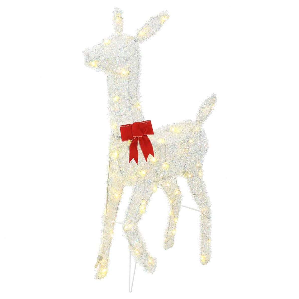 vidaXL Christmas LED Reindeer Family 300 LEDs Warm White 6