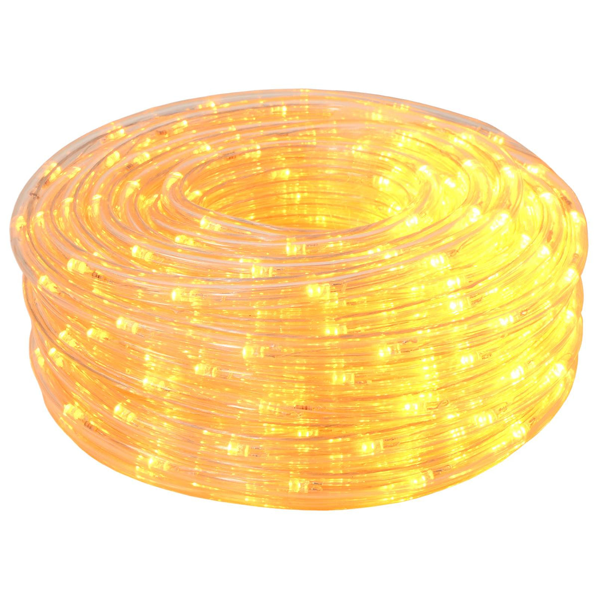 vidaXL Christmas LED Rope Light 1200 LEDs Yellow 50 m 2