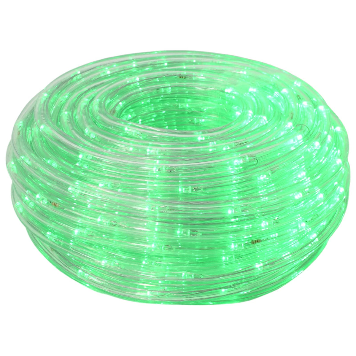 vidaXL Christmas LED Rope Light 2400 LEDs Green 100 m 2