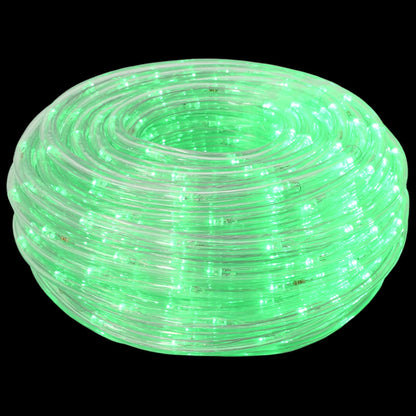 vidaXL Christmas LED Rope Light 2400 LEDs Green 100 m 5