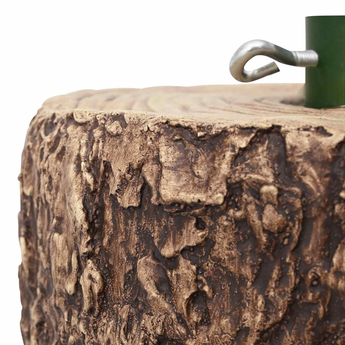 Christmas Tree Stand Trunk Shape Magnesium Oxide Ø 31.5 x 40 cm