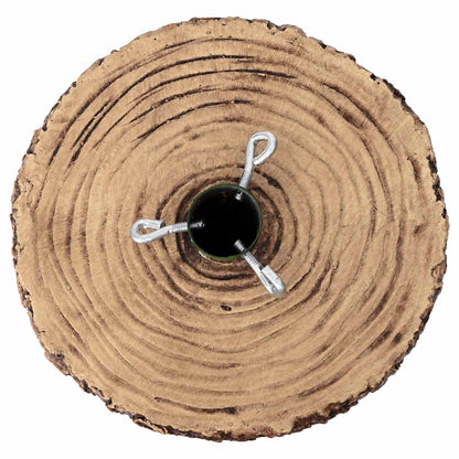 Christmas Tree Stand Trunk Shape Magnesium Oxide Ø 31.5 x 40 cm