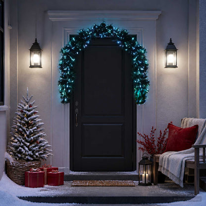 vidaXL Christmas Garland 48 LEDs Multicolour PVC 3