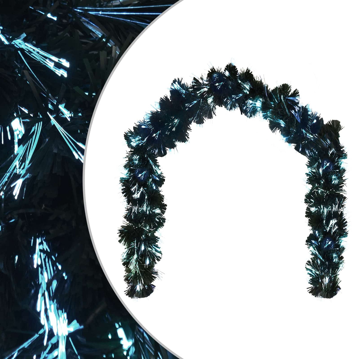 vidaXL Christmas Garland 48 LEDs Multicolour PVC 2