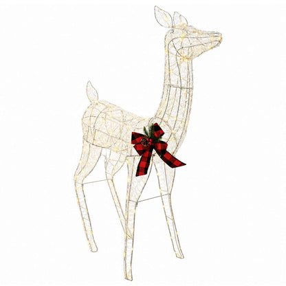 vidaXL 3D Christmas Reindeer LOVIISA 200 LEDs Warm White 2
