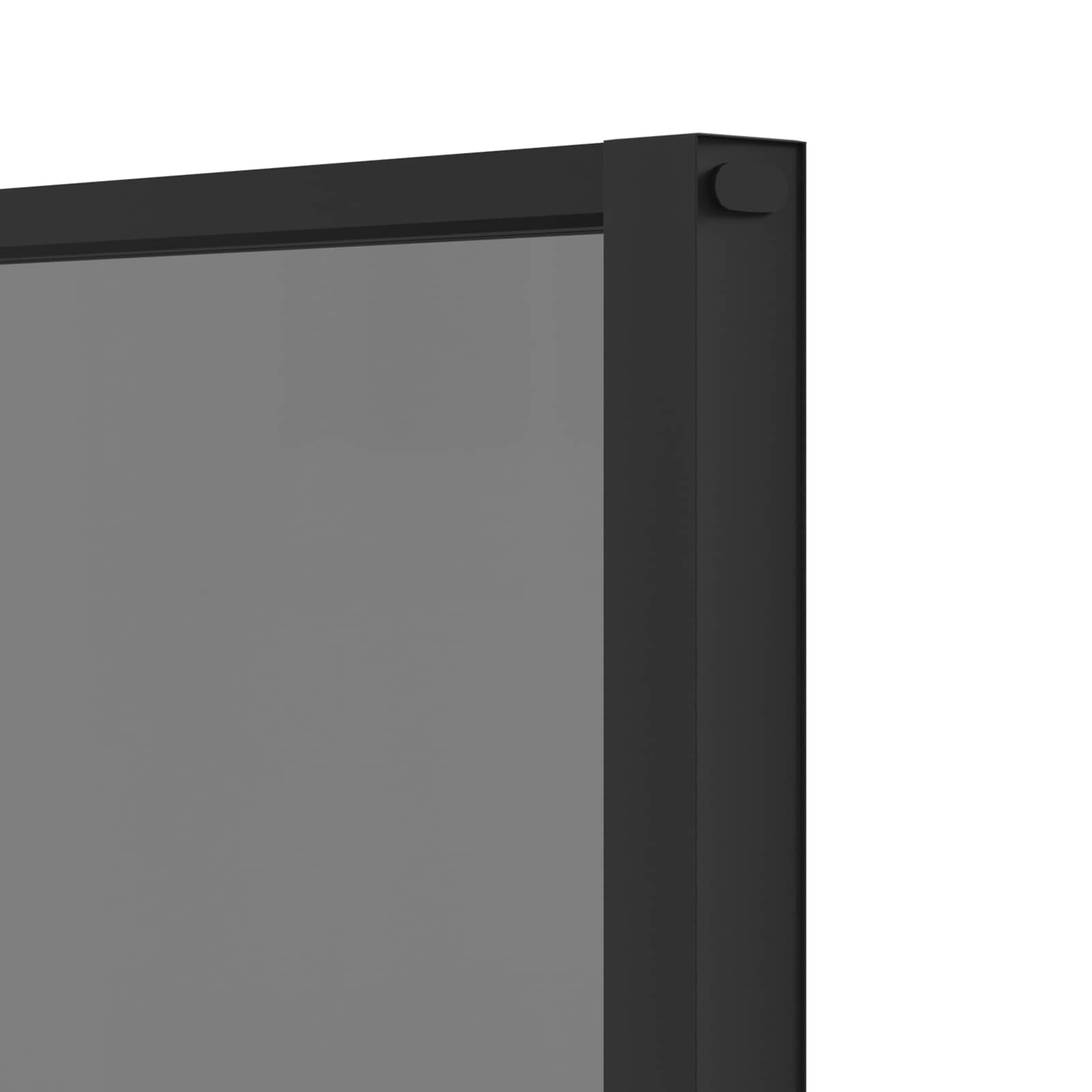 vidaXL Interior Door 83 x 201.5 cm Tempered Glass and Aluminium 5