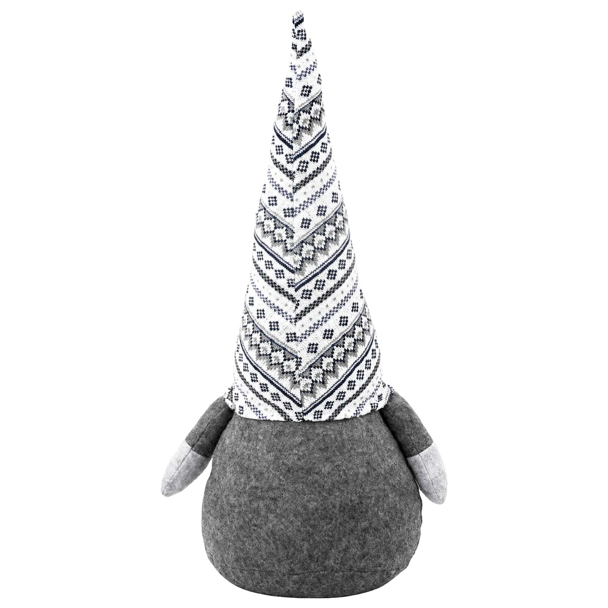 Christmas Gnome Polyester Grey