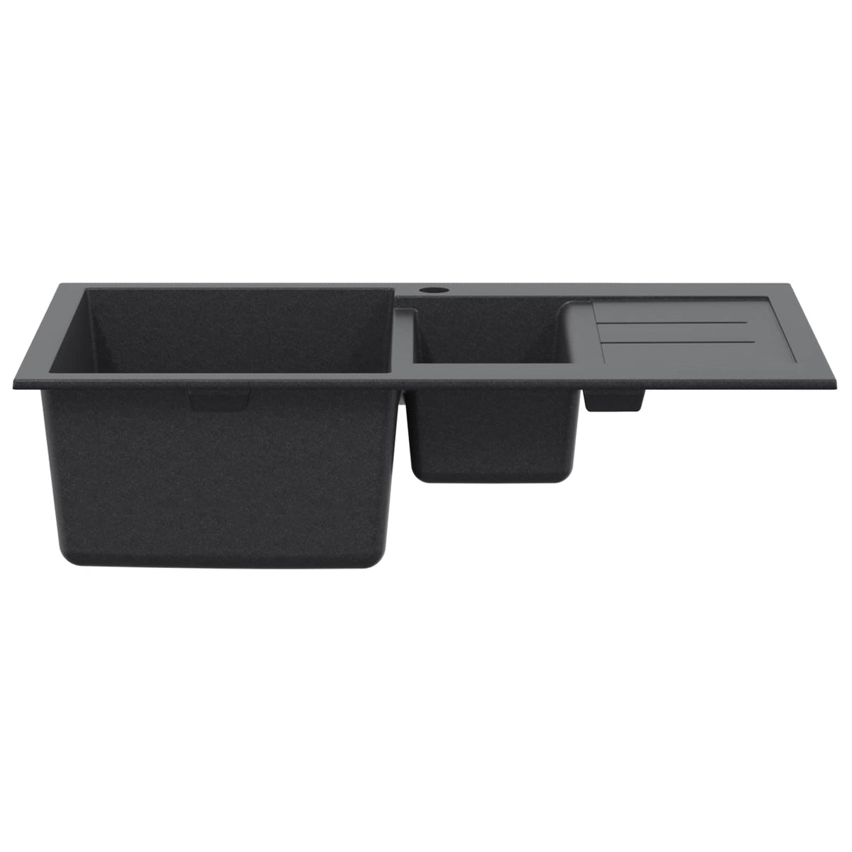 Granite Kitchen Sink Double Basin Graphite