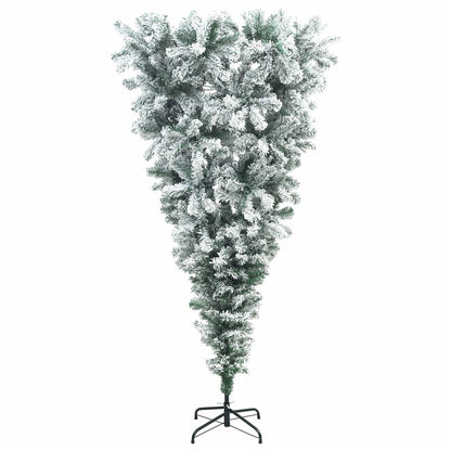 Upside-down Artificial Hinged Christmas Tree 150 LEDs 150 cm with LEDs