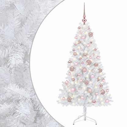 vidaXL Artificial Christmas Tree with Bauble 240 cm 300 LEDs 2