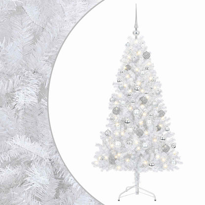 vidaXL Artificial Christmas Tree with Bauble 210 cm 300 LEDs 2