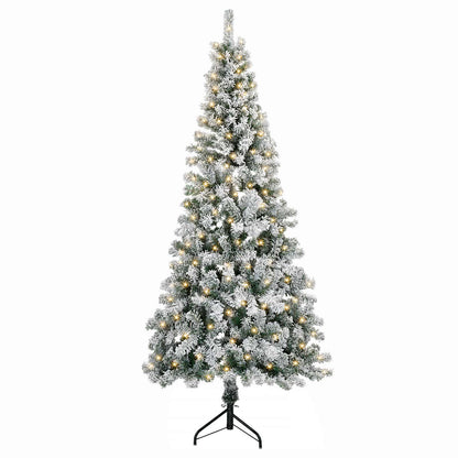 Artificial Christmas Tree with Bauble 300 LEDs 180 cm with LEDs