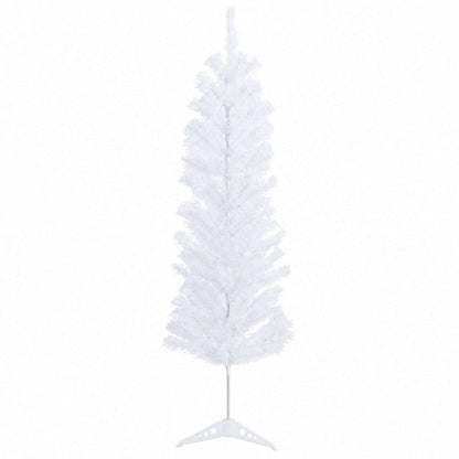 Artificial Slim Christmas Tree with Bauble 150 LEDs 150 cm with LEDs