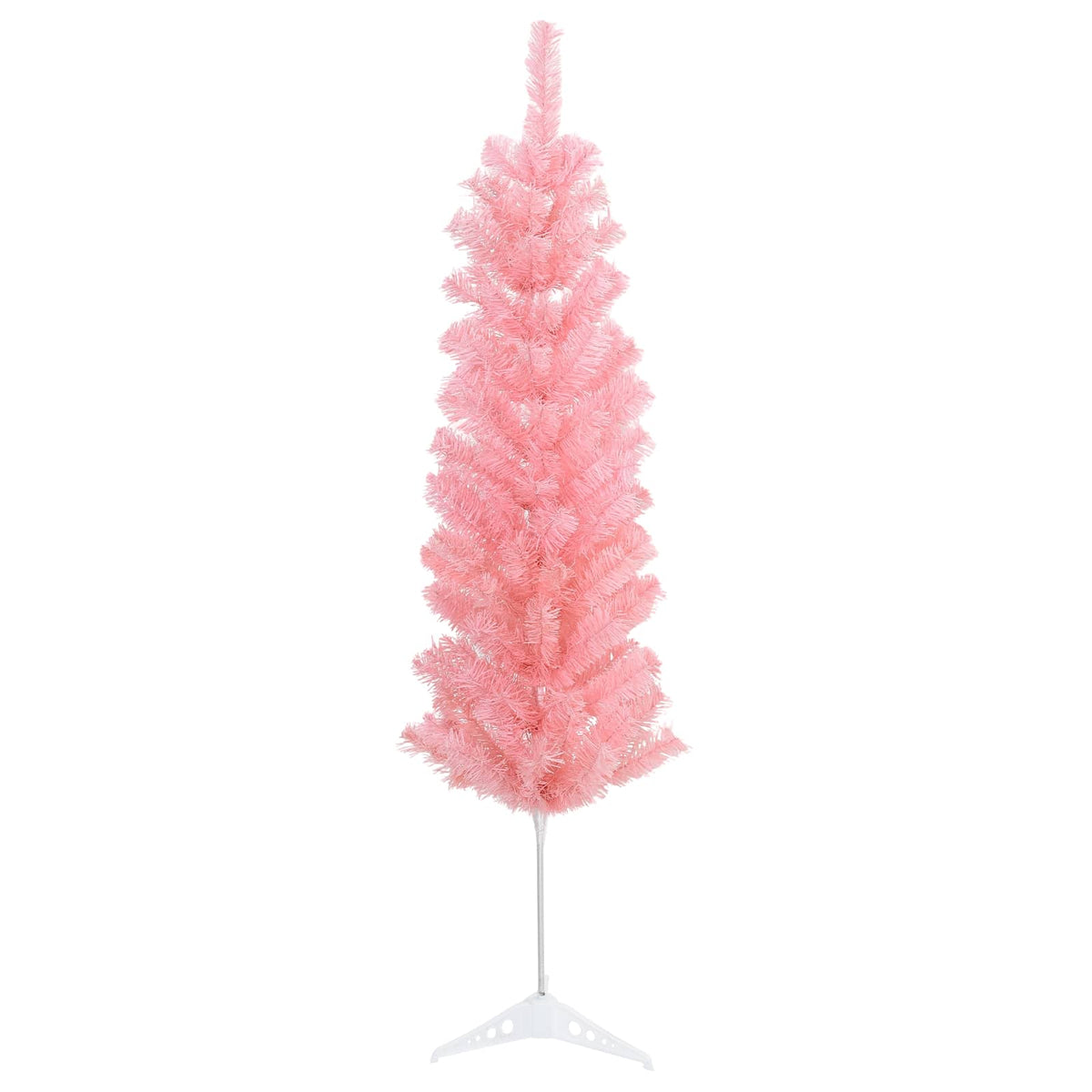 Artificial Slim Christmas Tree with Bauble 150 LEDs 120 cm with LEDs